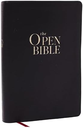 The Open Bible: Read and Discover the Bible for Yourself (NKJV